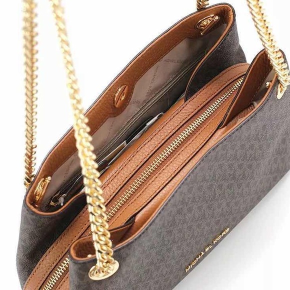 ‼️SALE‼️ Michael Kors Tote Brown MK - Picture 5 of 5